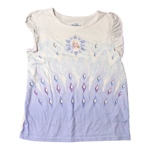 Frozen 2 - Elsa - Girls T-shirt and Skirt Set - Size 5T - Well Cared For - Picture 2 of 12